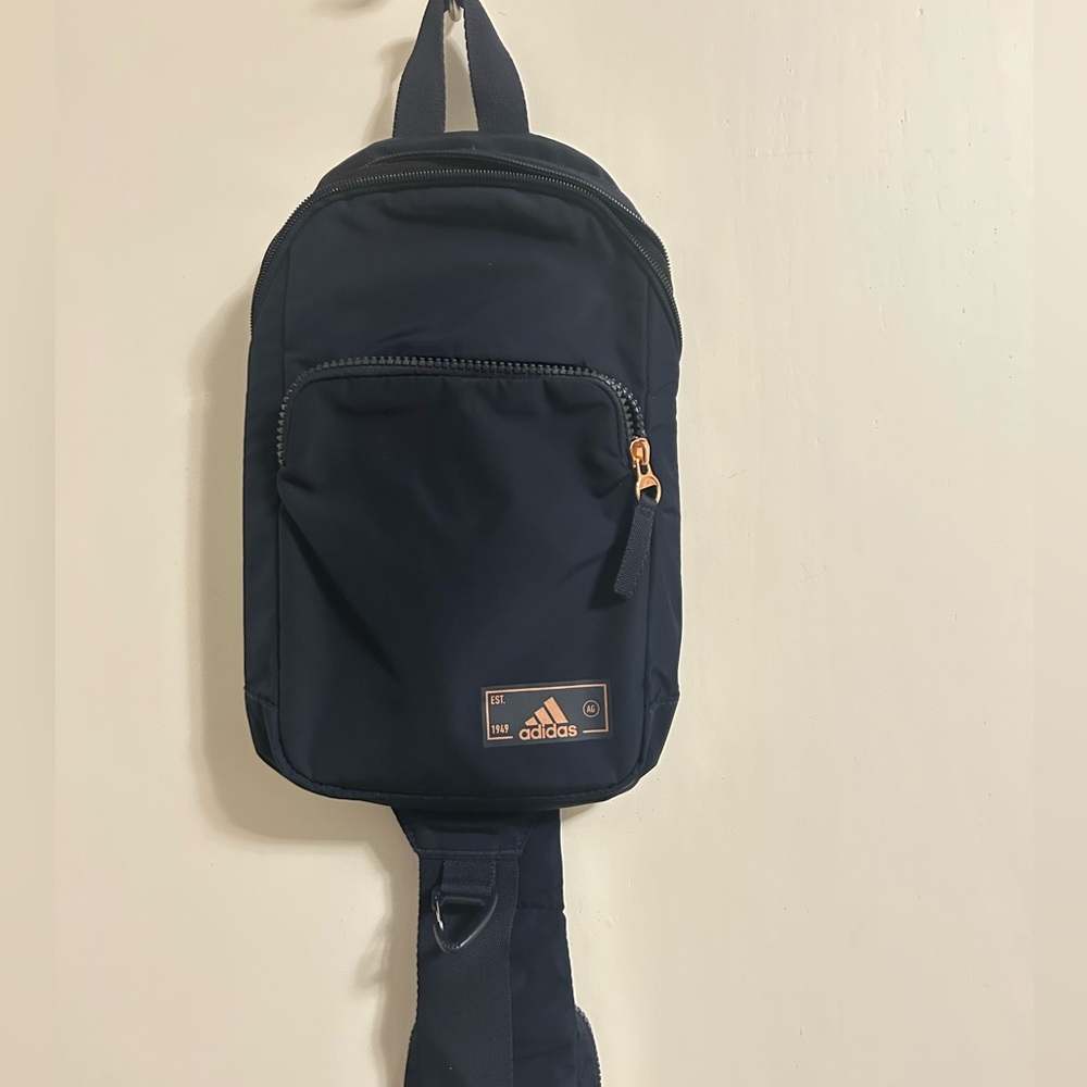 Adidas backpack. Great for summer and short hiking trips
